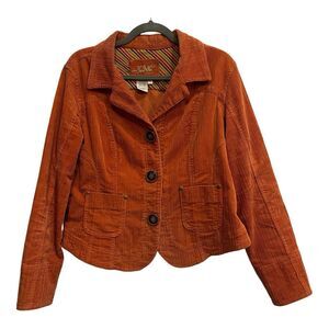 Women's Orange Blazer